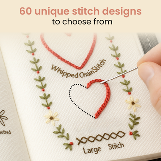 Comfort Stitch Book- Stitch Your Stress Away