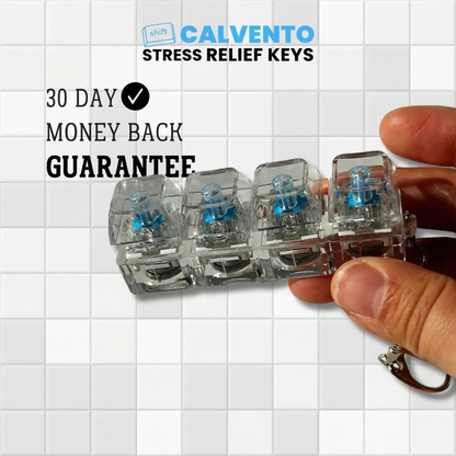 Pocket-Size LED Click & Relax 4-Key Fidget